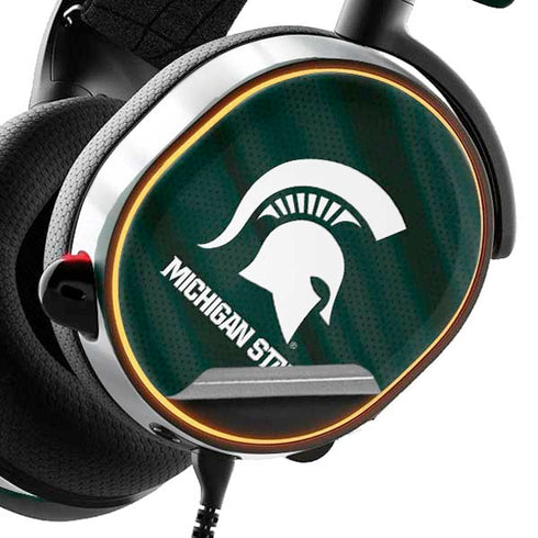 Michigan State University Away Grey Jersey SteelSeries Arctis 5 Skin