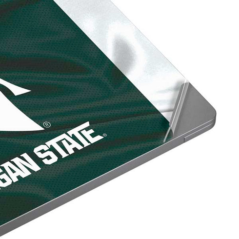 Michigan State University Away Grey Jersey Universal Laptop 12in (9.8 x 6.8in) Skin