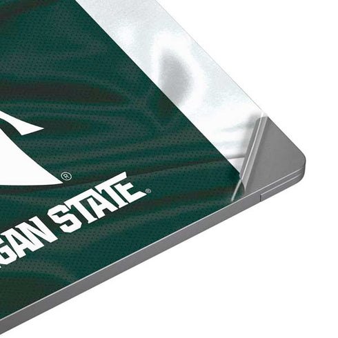 Michigan State University Away Grey Jersey Universal Laptop 14in (11.4 x 8.2in) Skin