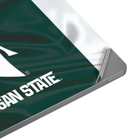 Michigan State University Away Grey Jersey Universal Laptop 16in (13 x 9.4in) Skin