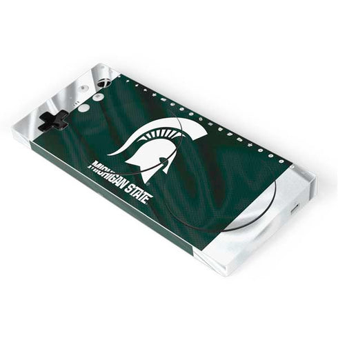 Michigan State University Away Grey Jersey Xbox Adaptive Controller Skin