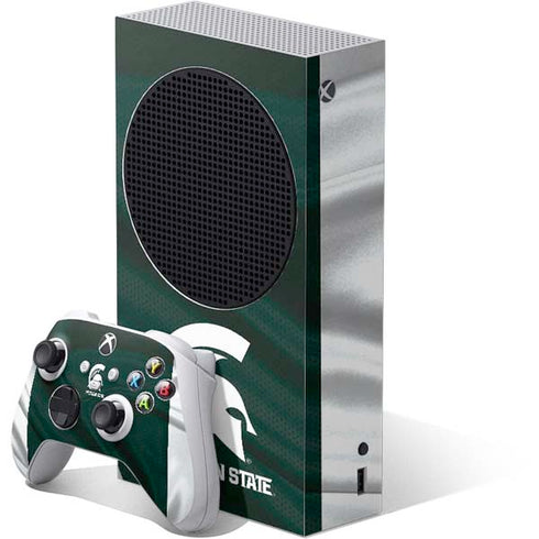 Michigan State University Away Grey Jersey Xbox Series S Bundle Skin