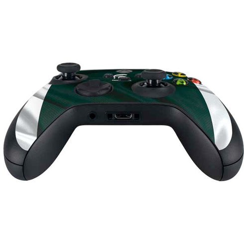 Michigan State University Away Grey Jersey Xbox Series X Controller Skin