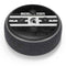 Michigan State University Black and White Stripes Amazon Echo Dot Skin
