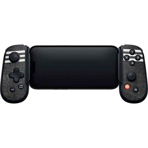 Michigan State University Black and White Stripes Backbone One for iPhone Game Controller Skin