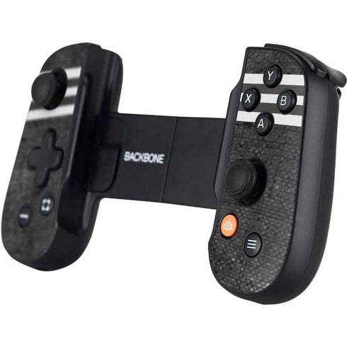 Michigan State University Black and White Stripes Backbone One for iPhone Game Controller Skin