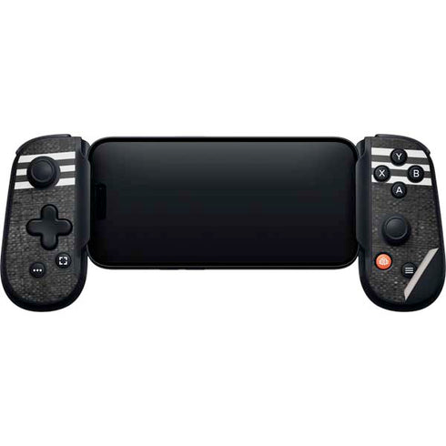 Michigan State University Black and White Stripes Backbone One for iPhone Game Controller Skin