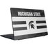 Michigan State University Black and White Stripes Dell Vostro Skin