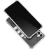 Michigan State University Black and White Stripes Galaxy A15 5G Clear Case