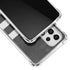 Michigan State University Black and White Stripes Galaxy A33 5G Clear Case