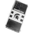 Michigan State University Black and White Stripes Galaxy A52 5G Clear Case