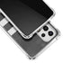 Michigan State University Black and White Stripes Galaxy A53 5G Clear Case