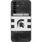 Michigan State University Black and White Stripes Galaxy A54 5G Skin