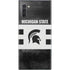 Michigan State University Black and White Stripes Galaxy Note 10 Skin