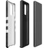 Michigan State University Black and White Stripes Galaxy Note20 5G Pro Case