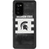 Michigan State University Black and White Stripes Galaxy Note20 5G Waterproof Case