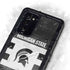 Michigan State University Black and White Stripes Galaxy Note20 5G Waterproof Case