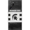 Michigan State University Black and White Stripes Galaxy Note20 Ultra 5G Skin