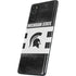 Michigan State University Black and White Stripes Galaxy S20 Fan Edition Skin