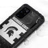 Michigan State University Black and White Stripes Galaxy S20 Plus Waterproof Case