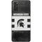 Michigan State University Black and White Stripes Galaxy S20 Skin