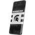 Michigan State University Black and White Stripes Galaxy S20 Skin