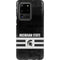Michigan State University Black and White Stripes Galaxy S20 Ultra 5G Pro Case