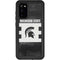 Michigan State University Black and White Stripes Galaxy S20 Waterproof Case