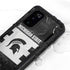 Michigan State University Black and White Stripes Galaxy S20 Waterproof Case