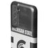 Michigan State University Black and White Stripes Galaxy S21 5G Pro Case