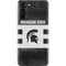 Michigan State University Black and White Stripes Galaxy S21 5G Skin