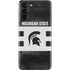 Michigan State University Black and White Stripes Galaxy S21 5G Skin