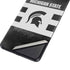Michigan State University Black and White Stripes Galaxy S21 5G Skin