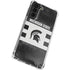 Michigan State University Black and White Stripes Galaxy S21 Plus 5G Clear Case