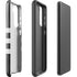 Michigan State University Black and White Stripes Galaxy S21 Plus 5G Pro Case