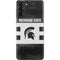 Michigan State University Black and White Stripes Galaxy S21 Plus 5G Skin