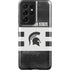 Michigan State University Black and White Stripes Galaxy S21 Ultra 5G Pro Case