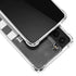 Michigan State University Black and White Stripes Galaxy S22 Clear Case