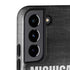 Michigan State University Black and White Stripes Galaxy S22 Plus Pro Case
