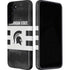 Michigan State University Black and White Stripes Galaxy S22 Plus Pro Case