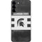 Michigan State University Black and White Stripes Galaxy S22 Plus Skin