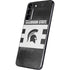 Michigan State University Black and White Stripes Galaxy S22 Plus Skin