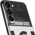 Michigan State University Black and White Stripes Galaxy S22 Plus Skin