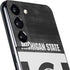 Michigan State University Black and White Stripes Galaxy S22 Skin