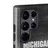 Michigan State University Black and White Stripes Galaxy S22 Ultra Pro Case