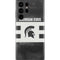Michigan State University Black and White Stripes Galaxy S22 Ultra Skin