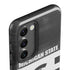 Michigan State University Black and White Stripes Galaxy S23 Pro Case