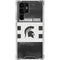 Michigan State University Black and White Stripes Galaxy S24 Ultra Clear Case