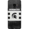 Michigan State University Black and White Stripes Galaxy S9 Skin