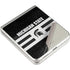 Michigan State University Black and White Stripes Galaxy Z Flip3 5G Skin
